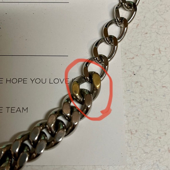 Silver Chanel Necklace. EUC in original soft CC box inside Chanel box . - Picture 11 of 16